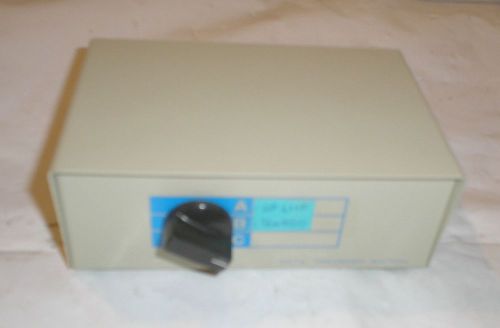 Data Transfer Switch 3 Position - For Printers or Other Parallel Port