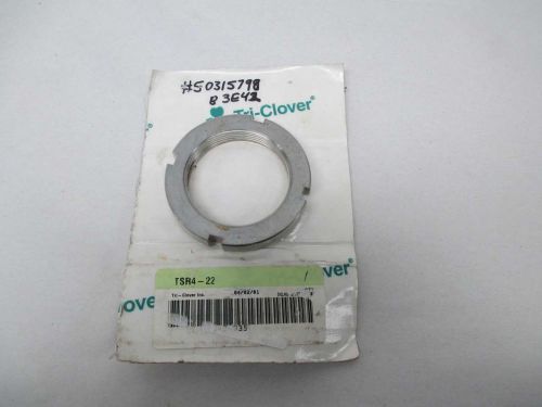 NEW TRI CLOVER TSR4-22 PUMP LOCK NUT STAINLESS REPLACEMENT PART D354645