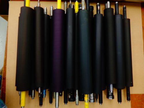 Heidelberg QMDI Complete set of ink rollerslow useage under 100k look save $$$$$