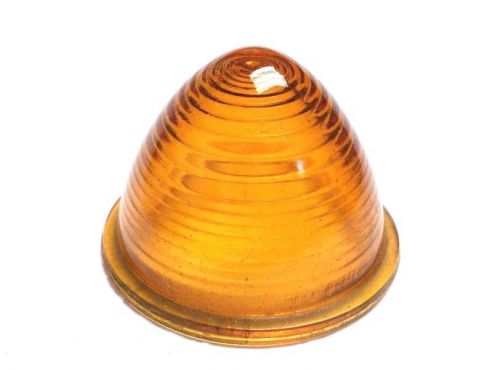 Ls 301 beehive dome orange amber lens cover  ls301 for sale