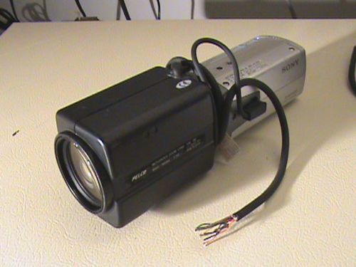 PELCO motorized Zoom LENS X-15   8-90mm 1:1.6-Lens with SONY camera
