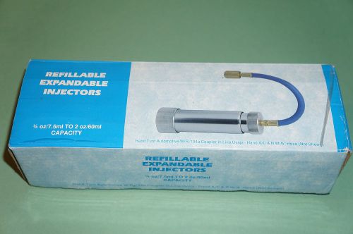Hand Turn Refillable Expandable Injector oil and dye