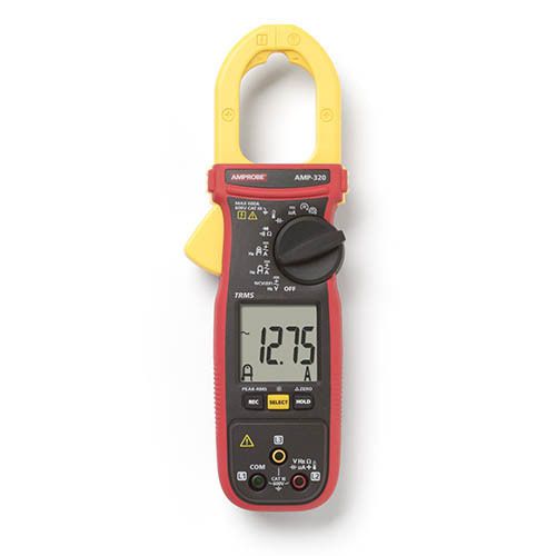 Amprobe amp-320 600a ac/dc trms clamp multimeter with motor testing for sale