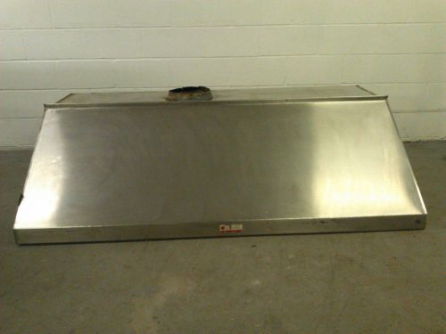 72&#034; exhaust hood grease vent 72&#034; x 42&#034;x  20&#034; stainless steel for sale