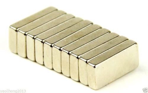 25pcs N50 block 10x5x2mm rare earth neodymium permanent super strong magnets