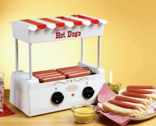 Nostalgia electrics old fashion hot dog roller