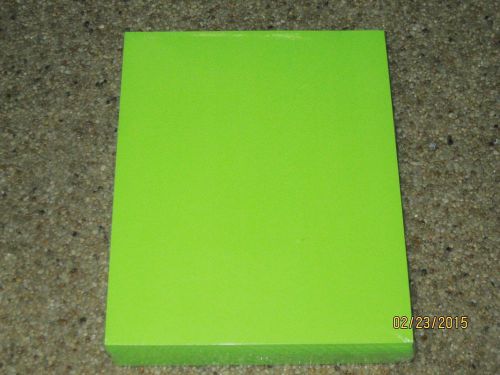St. Patricks Day Neon Green Paper Ream 350 8.5x11 Crafts Wedding Announcements