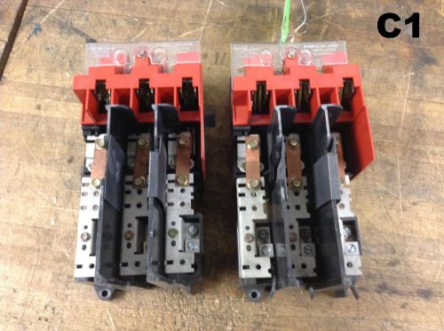 Lot of 2 Cutler-Hammer 30A Non-Fusible Disconnect Switch  Cat No C361NC