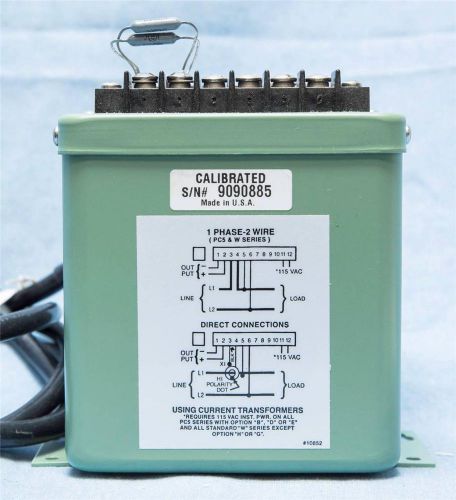 Ohio Semitronics 0-150 Vac 0-5 Amps PC-5-001B Transducer dq