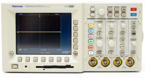 Tektronix tds3014b 100mhz 4 channel oscilloscope for sale