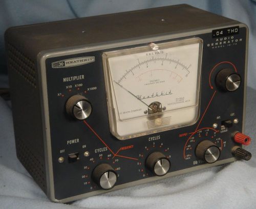 Heathkit IG-72 Audio Generator Oscillator - Original Classic Vintage!
