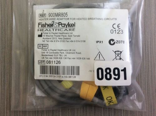 Fisher &amp; Paykel Heat Wire Adaptor For Heated Breathing Circuits 900MR805 #891