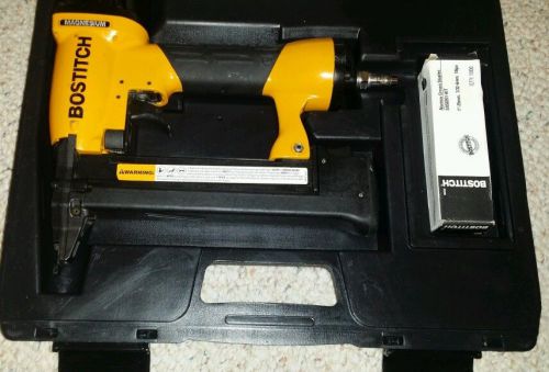 Bostitch sx150k-1 18-gauge 1/2&#034; - 1-1/2&#034; narrow crown stapler.excellent conditio for sale