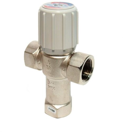 Honeywell am101-1lf thermostatic mixing valve, 3/4&#034; npt threaded, 70-145f for sale