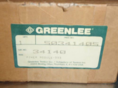 503-4140-5, greenlee, 34140, power module for 555, obsolete from greenlee, nos for sale