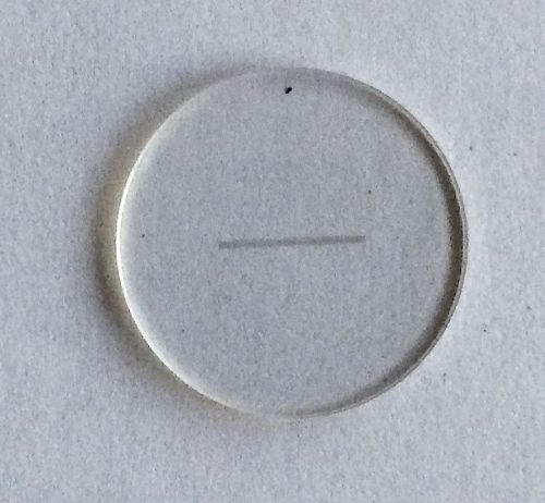 Eyepiece measuring micrometer disc,  24mms diameter.