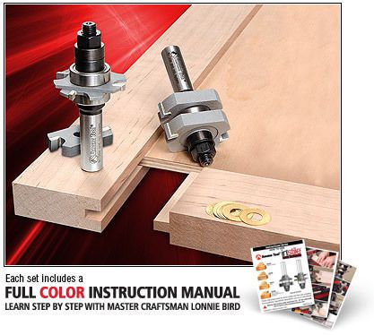 Amana Tool Shaker/ Mission Style Router Bit Set #55438