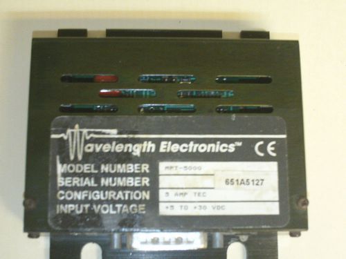 Wavelength Electronics MPT-5000 Temp. Controller Module