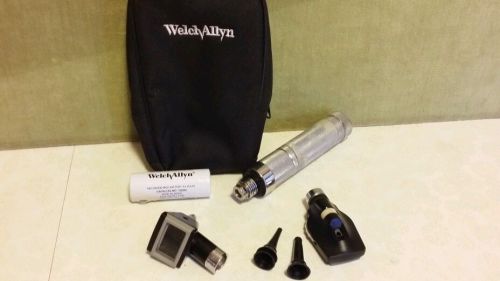 Welsh Allyn Otoscope &amp; Ophthalmoscope Combination Set 11600 &amp; 25000