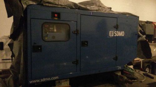 2006 SDMO 70 k Generator Mounted In Quiet Box