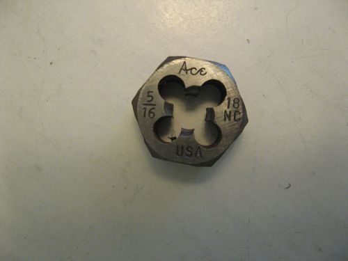 ACE  BOLT  DIE  5.16 - 18 NC -  USED