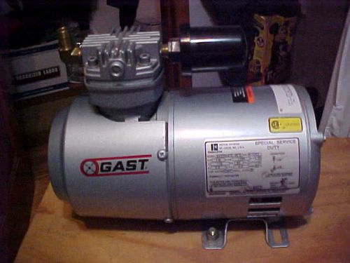 Gast 1/6 hp vaccum pump / compressor for sale
