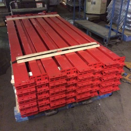 Lot of 40 new teardrop ridg-u-rak 90&#034; beams pallet racks racking heavy duty for sale