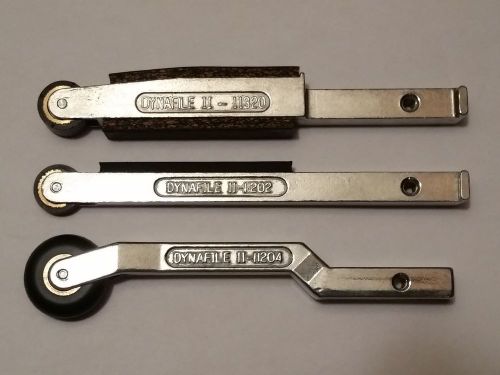 New Set of 3 Dynabrade Dynafile II Contact Arms 11320 11204 11202