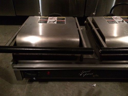 Star Manufacturing GX20IGS Commercial Duel Panini Press