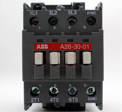 ABB A26-30-01 AC contactor Coil voltage AC220V NEW
