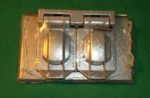 Weatherproof Outlet Cover Duplex Receptacle Cover Steel City WR81-C