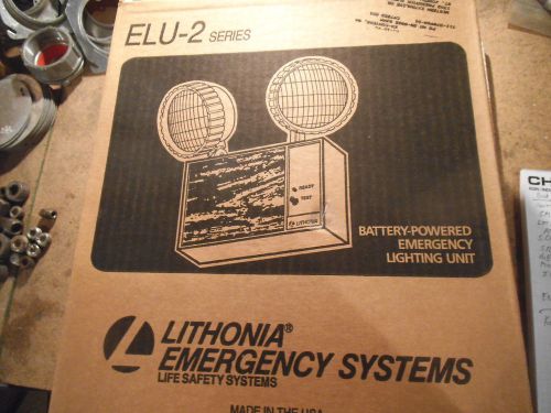 LITHONIA EMERGENCY SYSTEMS ELU-2 EMERGENCY LIGHTING - NEW