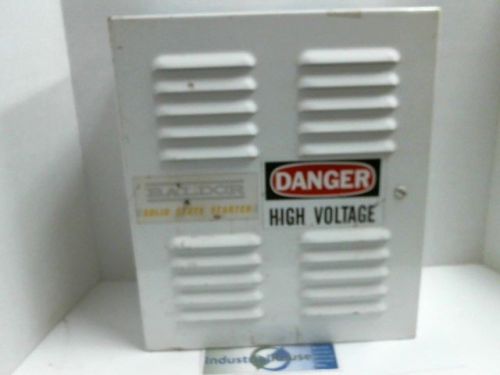 BALDOR Solid State Starter Danger High Voltage Enclosure 14.50&#034; x 12.50&#034; x 6.25&#034;