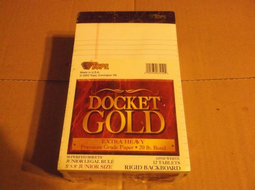 Tops 63910 Docket Gold Prism Plus Colored Paper Pad