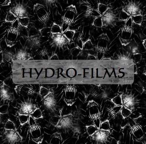 9&#039; HYDROGRAPHIC FILM HYDRODIPPING HYDRO DIP FANGED SKULLS SK1 50CM