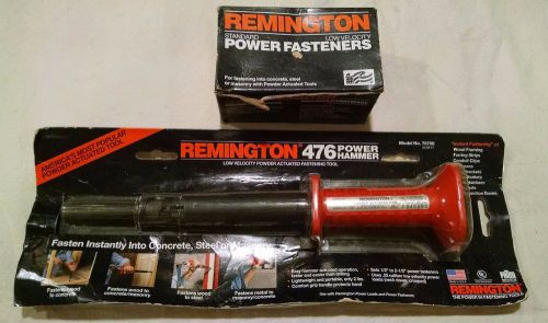 Remington power-hammer model 476 with with shots &amp; pins - great condition for sale