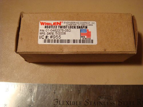 NOS Whelen Halogen replacement lamp , H50TL12 Twist Lock Snapin  01-0462375-05d