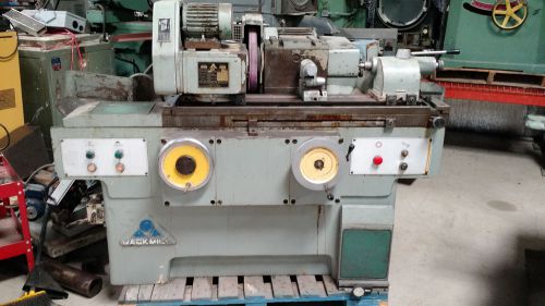 Jack mill 10&#034; x 18&#034; cylindrical grinder, hand feed for sale