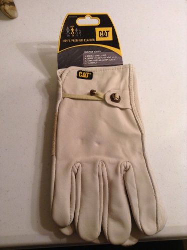 Cat Men&#039;s Unlined Leather Driver Glove  CAT012110L, Large D64