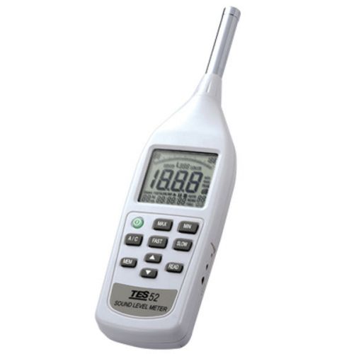 TES-52A Sound Level Meter 26dB to 130 dB , Digital Sound Meter TES52A