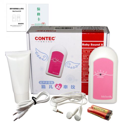 Usa shipment,fda,fetal doppler baby heartbeat monitor,hand held + free gel for sale