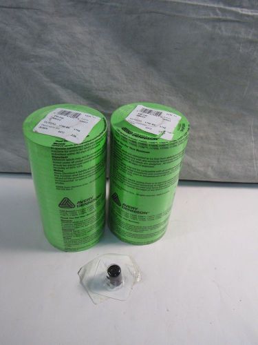 Lot of 2 Sleeves Avery 1135 / 000322 Green Two-Line Labels NEW