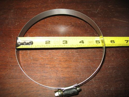 (10) stainless worm drive hose clamps 4-1/16&#034; to 5&#034; murray h72 h series for sale