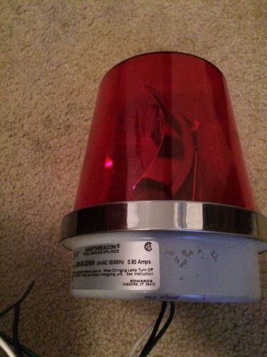 Edwards signaling adaptabeacon 52r-g5-20wh rotating light for sale