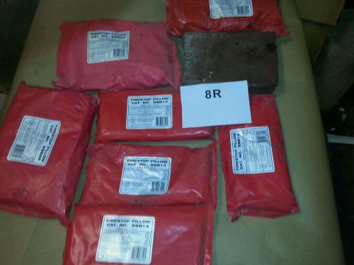 FIRE STOPPING PILLOWS SSB14 LOT OF 7 AND A BLOCK R8