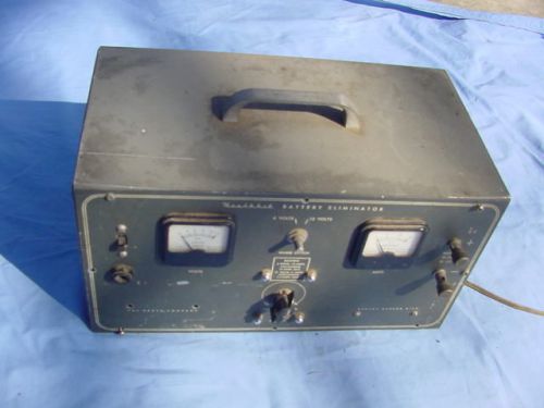 One Vintage Heath Battery Eliminator