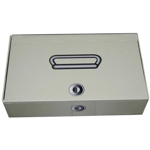 Aurora GB Cash Box Pencil Box, 8 9/16 x 5 x 2 1/4 Inches, Cigar Box Style New