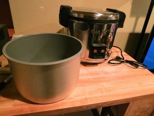 Welbon wrc-1070s commercial electric rice cooker/warmer 66 cups  mint for sale