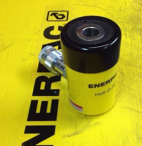 Enerpac rch-121 hydraulic hollow cylinder 12 ton 1.63&#034; stroke cr400 coupler for sale