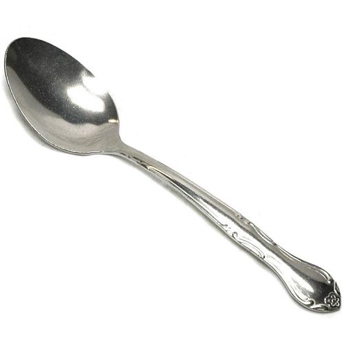 Linda teaspoon 1 dozen count stainless steel silverware flatware for sale